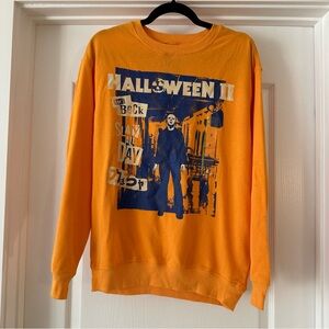 APRICOT Orange Halloween II Crewneck Sweater